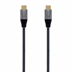 AISENS A107-0634, 2 m, USB C, USB C, USB4 Gen 2x2, 20 Gbit/s, Grey