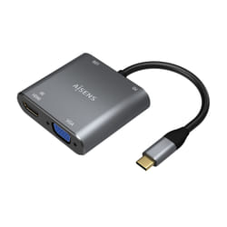 AISENS A109-0626 USB graphics adapter 3860 x 2160 pixels Grey