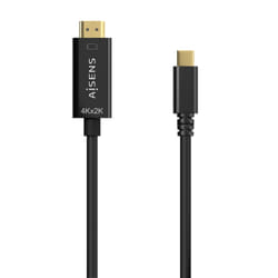 AISENS A109-0623 video cable adapter 0.8 m USB Type-C HDMI Type A (Standard) Black