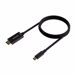 AISENS A109-0623 video cable adapter 0.8 m USB Type-C HDMI Type A (Standard) Black