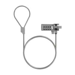 AISENS ASLK-D40N01-SL cable lock Silver 1.5 m