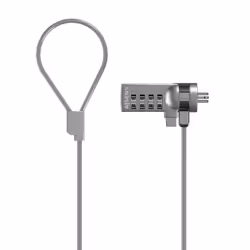 AISENS ASLK-D40N01-SL cable lock Silver 1.5 m