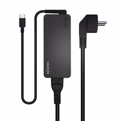 AISENS Charger 65W PD3.0 1XUSB-C 1.8M, Black, Universal, Indoor, 100-240 V, 50/60 Hz, 65 W, 5-20 V