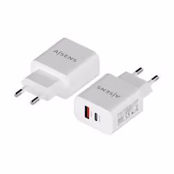 AISENS A110-0681 mobile device charger Digital camera, Mobile phone, Laptop, Smartphone, Tablet White AC Fast charging Indoor