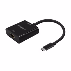 AISENS USB-C to HDMI 4K@30Hz converter, USB-C/M-HDMI/H, Black, 15cm, 0.15 m, USB Type-C, HDMI Type A (Standard), Male, Female ...