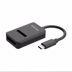 AISENS USB-C Dock M.2 (NGFF) ASUC-M2D011-BK SATA/NVMe to USB3.1 Gen2, Black, SSD enclosure, M.2, Serial ATA, 10 Gbit/s, USB c ...