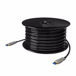 AISENS HDMI Cable V2.0 AOC Premium High Speed ​​/ Hec 4K@60Hz 4:4:4 18Gbps, A/MA/M, Black, 70m