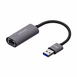 AISENS A106-0708, Wired, USB, Ethernet, 1000 Mbit/s, Grey
