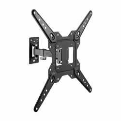 AISENS Swivel ECO Support, Tilt for Monitor/TV 30Kg (2 Pivots) from 23-55, Black, 100 x 100 mm, 400 x 400 mm, -8 - 5°, -90 - ...