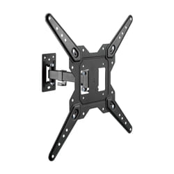 AISENS Swivel ECO Support, Tilt for Monitor/TV 30Kg (2 Pivots) from 23-55, Black