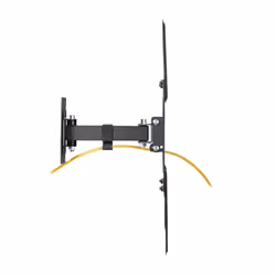 AISENS Swivel ECO Support, Tilt for Monitor/TV 30Kg (2 Pivots) from 23-55, Black