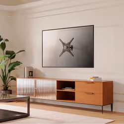 AISENS Swivel ECO Support, Tilt for Monitor/TV 30Kg (2 Pivots) from 23-55, Black - Additional view 5