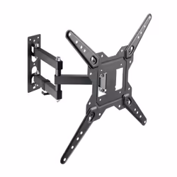 AISENS Swivel ECO Support, Tilt for Monitor/TV 30Kg (3 Pivots) from 23-55, Black, 100 x 100 mm, 400 x 400 mm, -10 - 3°, -90 - ...