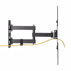 AISENS Swivel ECO Support, Tilt for Monitor/TV 30Kg (3 Pivots) from 23-55, Black