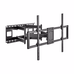 AISENS PRO Swivel, Tilt and Level Support for Monitor/TV 120Kg from 60-120, Black, 200 x 200 mm, 900 x 600 mm, -15 - 5°, -60 ...