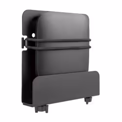 AISENS MPC02-155 CPU holder Wall-mounted CPU holder Black