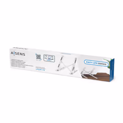 AISENS Adjustable Desktop Support for Laptop / Tablet, Silver - Additional view 4