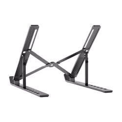AISENS Adjustable Desktop Support for Laptop / Tablet, Gray