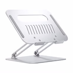 AISENS Desktop Support XL 10-17 Adjustable for Laptop / Tablet, Silver, Laptop & tablet stand, Silver, Aluminium, 25.4 cm (10 ...