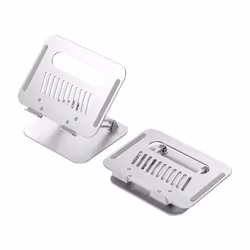 AISENS Desktop Support XL 10-17 Adjustable for Laptop / Tablet, Silver