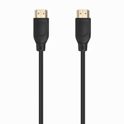 AISENS Premium High Speed ​​HDMI V2.0 Cable / Hec 4K@60Hz 18Gbps, A/MA/M, Black, 1.0m