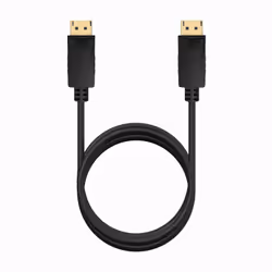 AISENS Cable DISPLAYPORT V1.2 CCS 4K@60Hz, DP/M-DP/M, Black, 1.5m