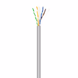 AISENS Network Cable RJ45 Cat.6 Rigid UTP AWG23 CCA (Alloy), Grey, 500m