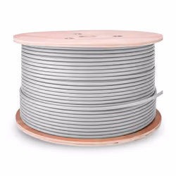 AISENS Network Cable RJ45 Cat.6 Rigid UTP AWG23 CCA (Alloy), Grey, 500m
