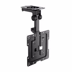 AISENS Swivel Ceiling Mount, Foldable for Monitor/TV 20Kg from 19-43, Black, 109.2 cm (43"), 75 x 75 mm, 200 x 200 mm, -90 - ...