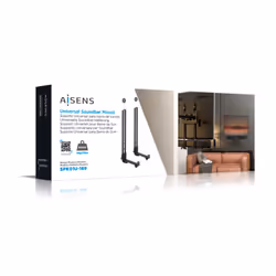 AISENS Universal Support for Sound Bar, Black - Additional view 8
