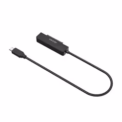 AISENS SATA to USB-C USB3.0/USB3.1 Gen1 Adapter for 2.5″ Hard Drives, Black
