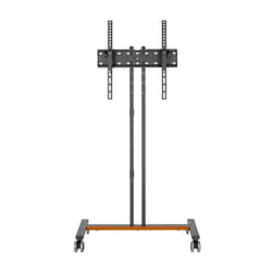 AISENS ECO Floor Stand with Wheel for Monitor/TV 35Kg from 32-55, Black