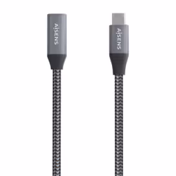 AISENS A107-0760 USB cable USB 3.2 Gen 2x2 0.5 m USB C Grey