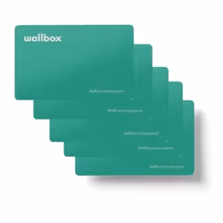 Wallbox RFID cards bundle 10, RFID card, Green, White, 10 pc(s)