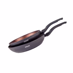 Cloen Forged Aluminum Pan Set with Non-Stick Coating and Soft Touch Handle | Triple Layer Non-Stick | Measurements 24-28 cm | Ideal Tortillas. Carla Pan Set