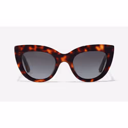 Hawkers Hyde dark Carey, Adult, Female, Cat eye, Cat eye, Full rim, Brown