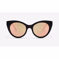 Hawkers Divine black Rose Gold, Adult, Female, Cat eye, Cat eye, Full rim, Black