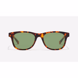 Hawkers N35 green, Adult, Unisex, Square, Square, Full rim, Brown