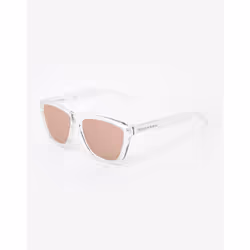 Hawkers One Polarized air Rose Gold On, Adult, Unisex, Square, Square, Full rim, Transparent