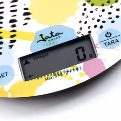 JATA HBAL7240 kitchen scale Multicolour Countertop Round Electronic kitchen scale