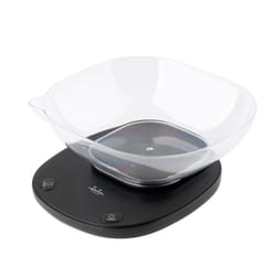 JATA HBAL1709 kitchen scale Black Countertop Rectangle Electronic kitchen scale