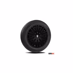 Wheel Covers Bergamo - 16-inch - Black - Set of 4 pieces - Additional view 4