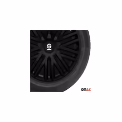Wheel Covers Bergamo - 16-inch - Black - Set of 4 pieces - Additional view 5