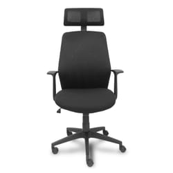 PIQUERAS Y CRESPO Parolis Upholstered padded seat Mesh backrest