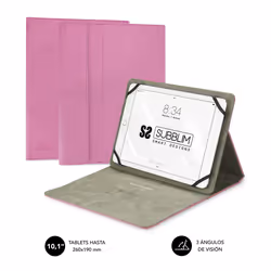 SUBBLIM SUB-CUT-1CT003, Folio, Any brand, Universal. Compatible con todas las Tablet del mercado de hasta 10.1", 25.6 cm (10. ...