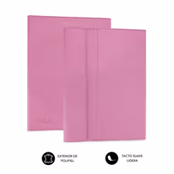 SUBBLIM SUB-CUT-1CT003 tablet case 25.6 cm (10.1") Folio Pink