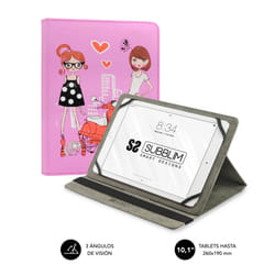 SUBBLIM SUB-CUT-4TC004 tablet case 25.6 cm (10.1") Folio