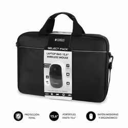 SUBBLIM SUB-LB-2SP0050, Toploader bag, 39.6 cm (15.6"), Shoulder strap, 556 g