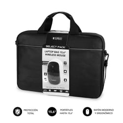 SUBBLIM SUB-LB-2SP0050 laptop case 39.6 cm (15.6") Toploader bag Black