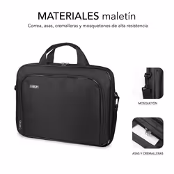 SUBBLIM SUB-LB-1OLB050 laptop case 40.6 cm (16") Toploader bag Black